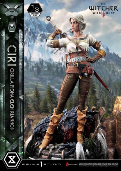 The Witcher 3: Wild Hunt Museum Masterline Statue 1/3 Wild Hunt Ciri Fiona Elen Riannon Bonus Version 81 cm – Bild 11