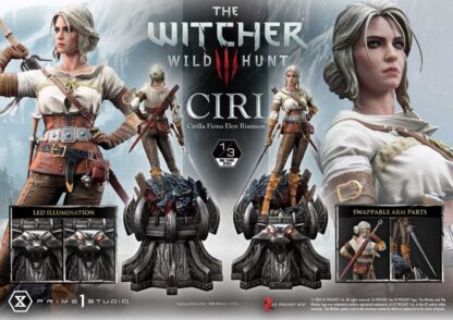 The Witcher 3: Wild Hunt Museum Masterline Statue 1/3 Wild Hunt Ciri Fiona Elen Riannon Bonus Version 81 cm – Bild 12