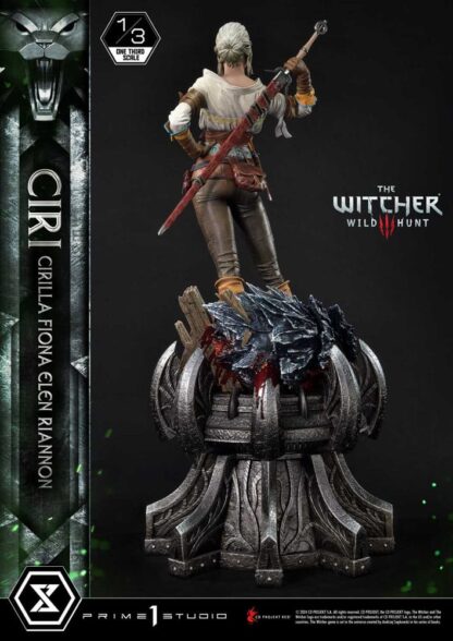 The Witcher 3: Wild Hunt Museum Masterline Statue 1/3 Wild Hunt Ciri Fiona Elen Riannon Bonus Version 81 cm – Bild 22