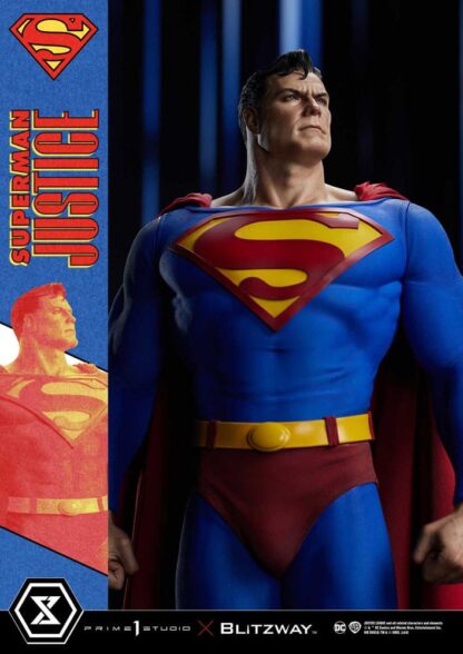 DC Comics Premium Masterline Series Statue 1/4 Superman Justice Comics 57 cm – Bild 3