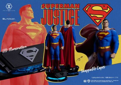 DC Comics Premium Masterline Series Statue 1/4 Superman Justice Comics 57 cm – Bild 4