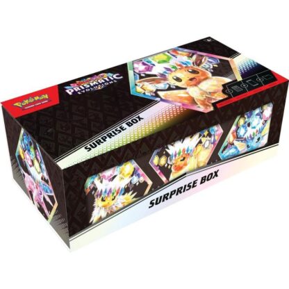 Pokémon TCG Karmesin & Purpur 8.5 Prismatische Entwicklungen Überraschungsbox *Englische Version*
