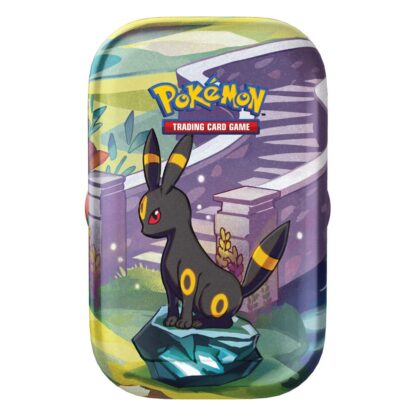 Pokémon TCG Mini Tin Karmesin & Purpur 8.5 Prismatische Entwicklungen Display (8) *Deutsche Version* – Bild 6