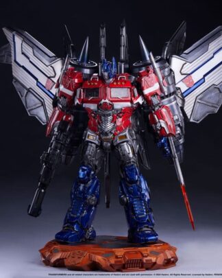 Transformers Museum Scale Statue Optimus Prime Jet Convoy Edition 87 cm