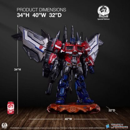 Transformers Museum Scale Statue Optimus Prime Jet Convoy Edition 87 cm – Bild 25