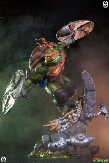 Teenage Mutant Ninja Turtles Statue 1/3 Michelangelo Deluxe Edition 67 cm – Bild 3