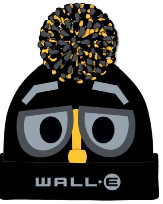 Wall-E Pom-Pom Beanie Wall-E Face