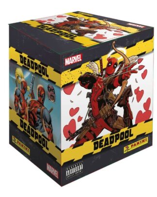 Deadpool Sticker & Trading Card Collection Display (36)