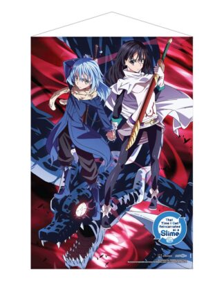 That Time I Got Reincarnated as a Slime Wandrolle Rimuru, Shizue and Veldora The Storm Dragon 50 x 70 cm