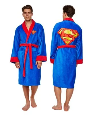 DC Comics Fleece-Bademantel Superman
