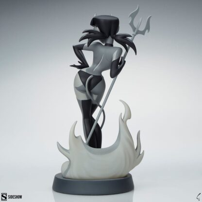 Original Artist Series Statue Devil Girl (Black and White Variant) 30 cm – Bild 8