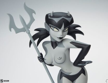Original Artist Series Statue Devil Girl (Black and White Variant) 30 cm – Bild 11