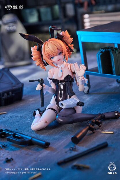 Bunny Rapid Action Squad Actionfigur Kit 1/12 Sniper Leoni 15 cm – Bild 6