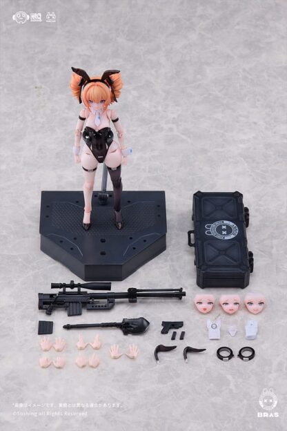 Bunny Rapid Action Squad Actionfigur Kit 1/12 Sniper Leoni 15 cm – Bild 19