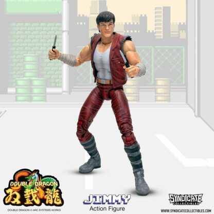 Double Dragon Deluxe Actionfigur 1/12 Jimmy 18 cm – Bild 2