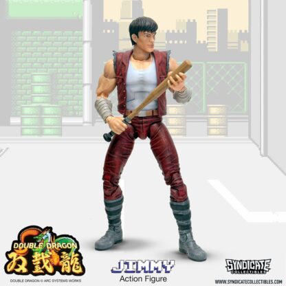 Double Dragon Deluxe Actionfigur 1/12 Jimmy 18 cm – Bild 3
