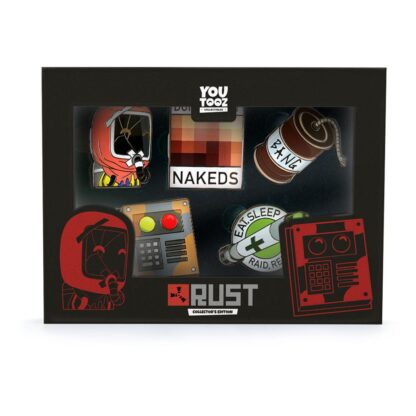 Rust Ansteck-Pins Set 5 cm (6) – Bild 6