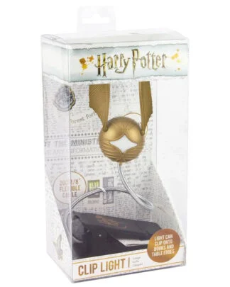 Harry Potter LED-Leselampe Goldener Schnatz