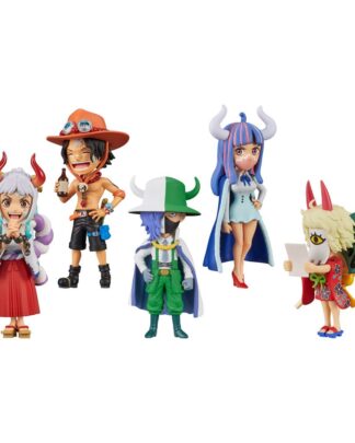 One Piece WCF Minifiguren 7 cm Wanokuni Onigashima 2 Display (12)