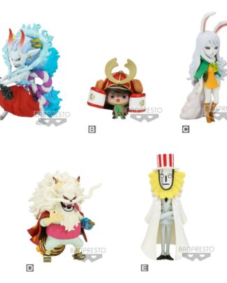 One Piece WCF Minifiguren 7 cm Wanokuni Onigashima 7 Display (12)