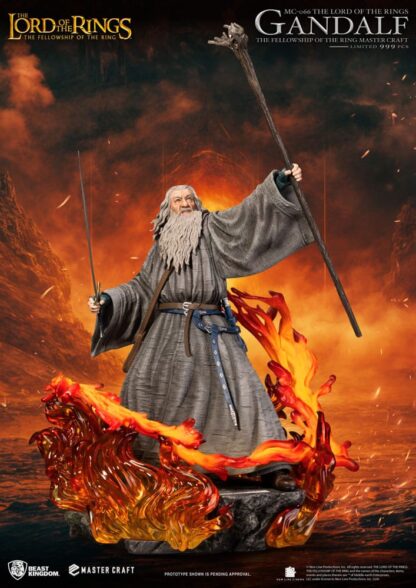Herr der Ringe Master Craft Statue Gandalf 58 cm – Bild 2