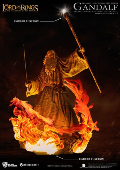 Herr der Ringe Master Craft Statue Gandalf 58 cm – Bild 8