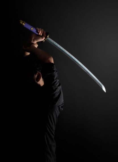 One Piece Proplica Repliken 1/1 Roronoa Zoro Three Sword Style Schwerter Set 95 cm – Bild 21