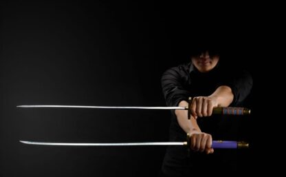 One Piece Proplica Repliken 1/1 Roronoa Zoro Three Sword Style Schwerter Set 95 cm – Bild 22