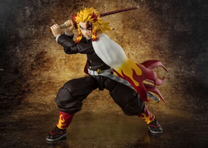 Demon Slayer: Kimetsu no Yaiba S.H.Figuarts Actionfigur Kyojuro Rengoku 15 cm – Bild 2