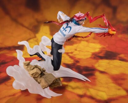 One Piece Figuarts ZERO Extra Battle PVC Statue Koby Honesty Impact 19 cm – Bild 3