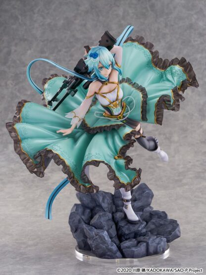 Sword Art Online SHIBUYA SCRAMBLE FIGURE PVC Statue 1/7 Sinon Crystal Dress Ver. 29 cm – Bild 5