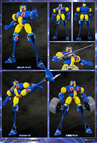 Magne Robo Gakeen Dynamite Action Actionfigur Ga-Keen Ver. 2 17 cm – Bild 8
