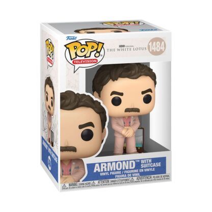 White Lotus POP! TV Vinyl Figur Armond w/Suitcase 9 cm – Bild 2