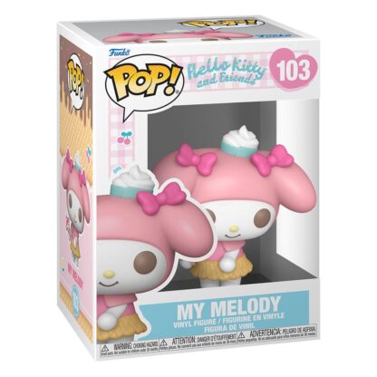 Sanrio POP! Animation Vinyl Figur Hello Kitty- My Melody (IC) 9 cm – Bild 2