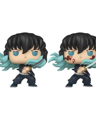 Demon Slayer: Kimetsu no Yaiba POP! Animation Vinyl Figur Muichiro (Attack) w/CH 9 cm Sortiment (6)