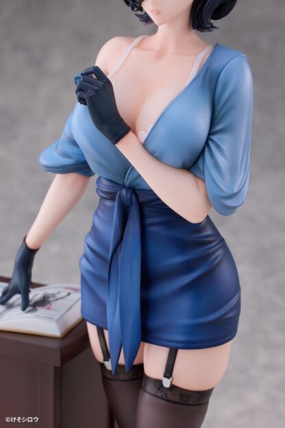 Original Character PVC Statue 1/6 Toutotsu ni Nugidasu Tennen Bijutsu Kyoushi Rumi Illustration by Keso Shirou 28 cm – Bild 6