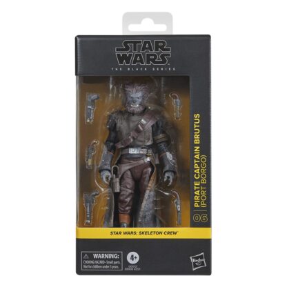 Star Wars: Skeleton Crew Black Series Actionfigur Pirate Capitaine Brutus (Port Borgo) 15 cm – Bild 2