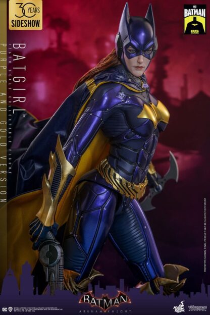 Batman Arkham Knight Videogame Masterpiece Actionfigur 1/6 Batgirl (Purple and Gold Version) Exclusive 30 cm – Bild 10