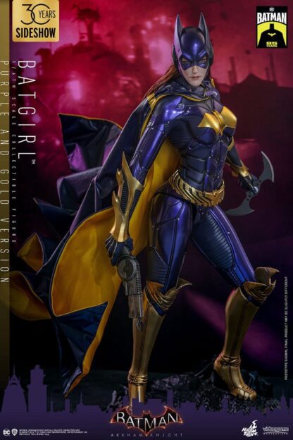 Batman Arkham Knight Videogame Masterpiece Actionfigur 1/6 Batgirl (Purple and Gold Version) Exclusive 30 cm – Bild 11