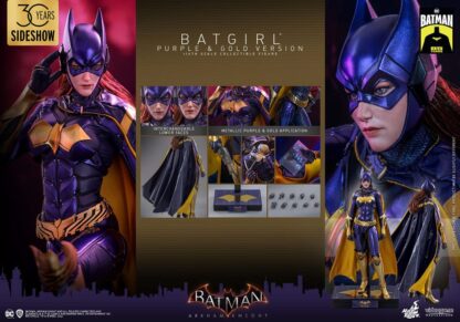 Batman Arkham Knight Videogame Masterpiece Actionfigur 1/6 Batgirl (Purple and Gold Version) Exclusive 30 cm – Bild 17