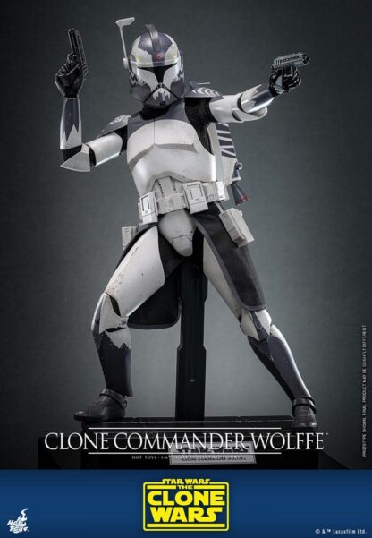 Star Wars: The Clone Wars Actionfigur 1/6 Clone Commander Wolffe 30 cm – Bild 3