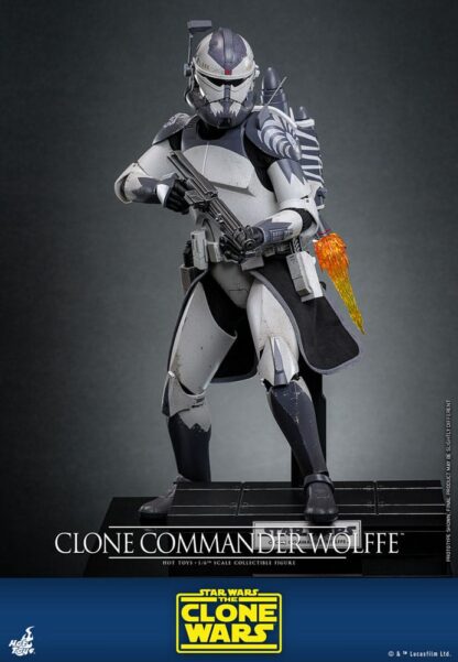 Star Wars: The Clone Wars Actionfigur 1/6 Clone Commander Wolffe 30 cm – Bild 7