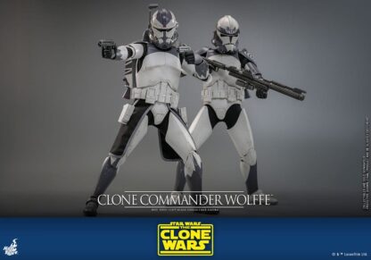Star Wars: The Clone Wars Actionfigur 1/6 Clone Commander Wolffe 30 cm – Bild 14