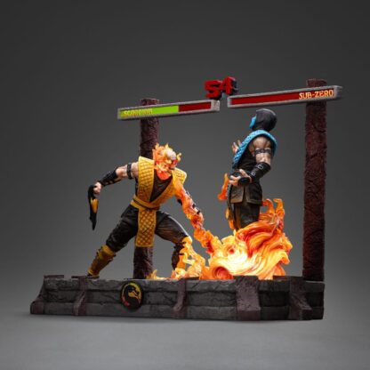 Mortal Kombat Deluxe Art Scale Statue 1/10 Scorpion Fatality 27 cm – Bild 2