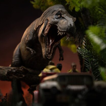 Jurassic Park Demi Art Scale Statue 1/20 T-Rex Chase – Bild 10