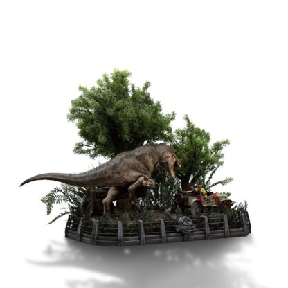 Jurassic Park Demi Art Scale Statue 1/20 T-Rex Chase – Bild 18