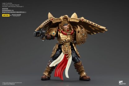 Warhammer The Horus Heresy Actionfigur 1/18 Legio Custodes Custodian Venatari Squad Venatari with Kenetic Destroyer 1 13 cm – Bild 4