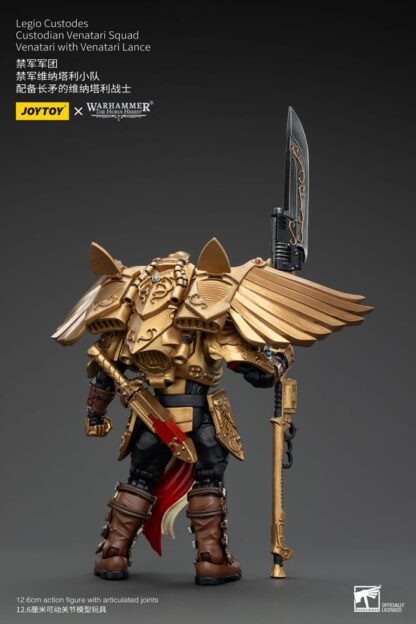 Warhammer The Horus Heresy Actionfigur 1/18 Legio Custodes Custodian Venatari Squad Venatari with Venatari Lance 13 cm – Bild 3
