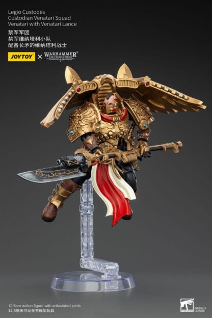 Warhammer The Horus Heresy Actionfigur 1/18 Legio Custodes Custodian Venatari Squad Venatari with Venatari Lance 13 cm – Bild 8