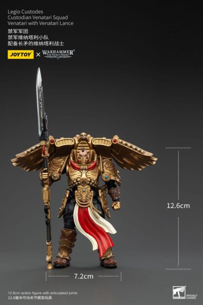 Warhammer The Horus Heresy Actionfigur 1/18 Legio Custodes Custodian Venatari Squad Venatari with Venatari Lance 13 cm – Bild 10